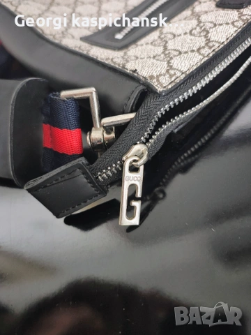 Оригинална чанта Gucci messenger bag , снимка 4 - Чанти - 53876165