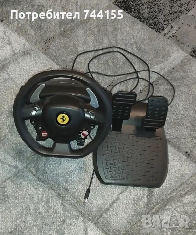 волан с педали Thrustmaster T80 Ferrari 488, снимка 1 - Джойстици и геймпадове - 46871597