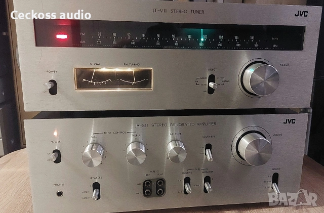 Сет усилвател и тунер JVC, снимка 7 - Ресийвъри, усилватели, смесителни пултове - 53916592