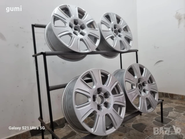 4бр 16ски джанти за AUDI 5х112мм A160639 , снимка 6 - Гуми и джанти - 51352195