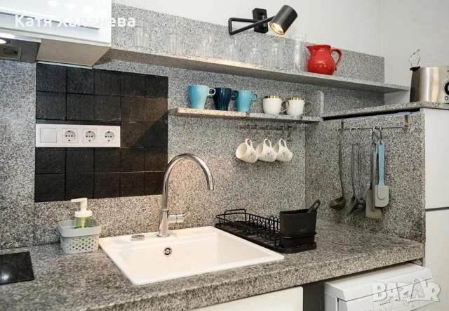 Давам под наем Двустаен апартамент -в гр. Варна , в луксозния комплекс Елисия Резиденс - гр. Варна ,, снимка 6 - Апартаменти - 53315815