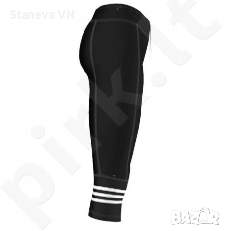 Черен клин Adidas Response 3/4 Tights W AA5660, р-р XS, снимка 5 - Клинове - 52841288