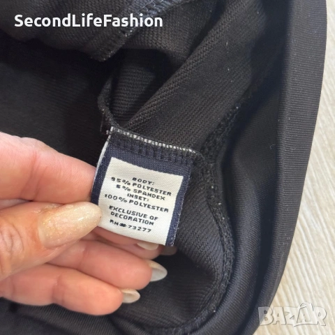 Дамско спортно яке Fila с цип, размер M черно синьо , снимка 6 - Якета - 53177576