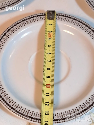 холандски порцеланов сервиз за кафе Royal Mosa 31/5, снимка 4 - Чаши - 53057004