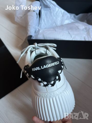 Дамски кецове Karl Lagerfeld , снимка 3 - Кецове - 46281911