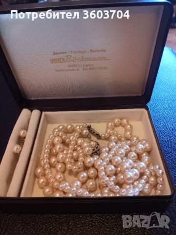 уникален комплект от перли, снимка 2 - Бижутерийни комплекти - 45221304