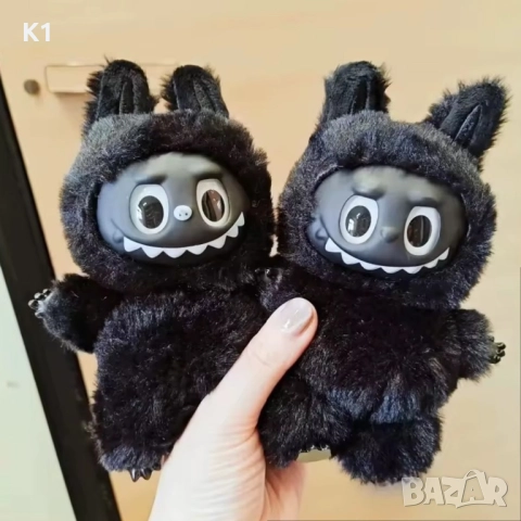 Лабубу Black / Черно Labubu Exciting Macaron