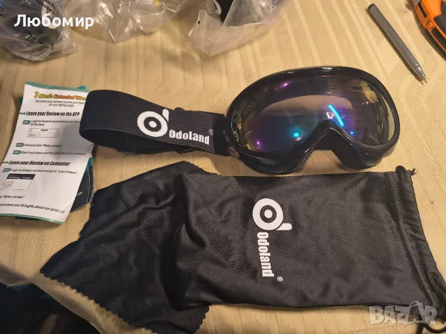 ODOLAND] Ски очила, съвместими с очила, удароустойчиви, прахоустойчиви
2, снимка 5 - Зимни спортове - 49760181