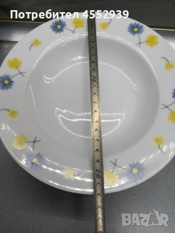 Сервиз порцеланов за хранене, снимка 7 - Сервизи - 53288283