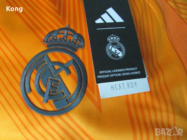Адидас фланелка Real Madrid Реал Мадрид Adidas Mbappe футболна тениска Denmark Aalborg BK Дания 
