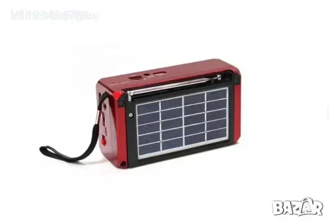 FM Bluetooth радио със соларно зареждане, снимка 4 - Радиокасетофони, транзистори - 50766216