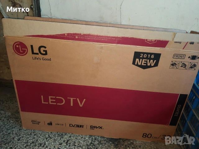 ЛЕД Телевизор марка LG модел 32LH5O0D за части