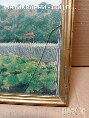 Стара Ръчно Тъкана Китайска Копринена Картина. НОМЕР 1657., снимка 4 - Антикварни и старинни предмети - 53759917