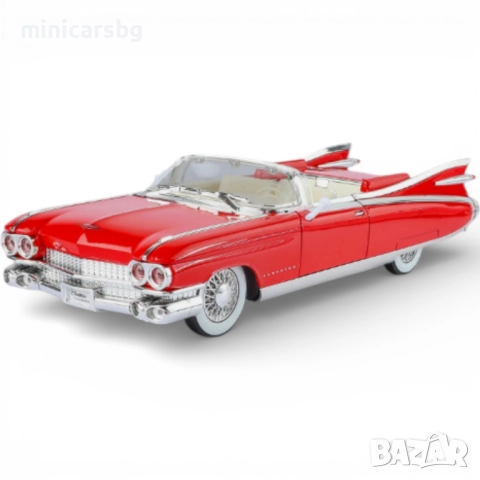 Метални коли ретро кабриолет Cadillac Eldorado - Big Rocket