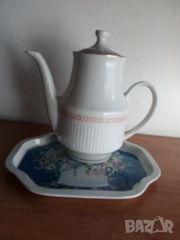 Български порцелан, чайник, снимка 2 - Сервизи - 46323107