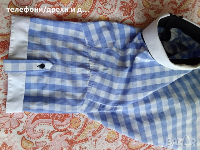 Риза с къс ръкав Giorgio Armani (M) като нова, снимка 3 - Ризи - 51668959