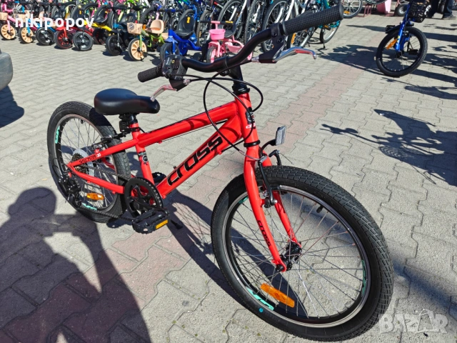 CROSS Велосипед 20" SPEEDSTER червен, снимка 5 - Велосипеди - 53830625