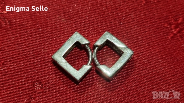 Сребърни обеци 925 проба, 2,86 гр