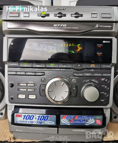 ТОП!!! аудио система стерео уредба SONY HCD-R770 , снимка 4 - Аудиосистеми - 45012151