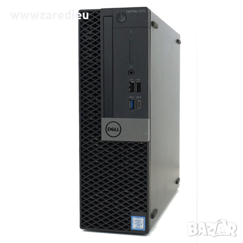 Компютър в Dell Optiplex 7070 SFF, Intel Core i5-9500 3.0 GHz (9 MB), 16 GB, DDR4, 256 