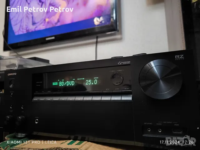 Промо ⭐ ⭐ ⭐ Onkyo TX-RZ710 7.2  4K,wifi,BT, Dolby Atmos , снимка 2 - Ресийвъри, усилватели, смесителни пултове - 48003935