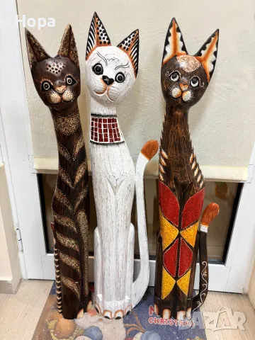 Котки от дърво 60,80,100см 
