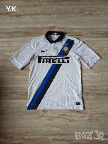 Оригинална мъжка тениска Nike Dri-Fit x F.C. Inter / Season 11-12 (Away), снимка 1 - Тениски - 45665652