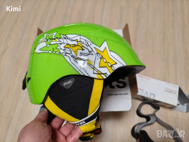 UVEX ски каска и ски маска., снимка 5 - Зимни спортове - 53518345