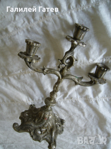 Старинни Свещници, снимка 2 - Антикварни и старинни предмети - 52589120