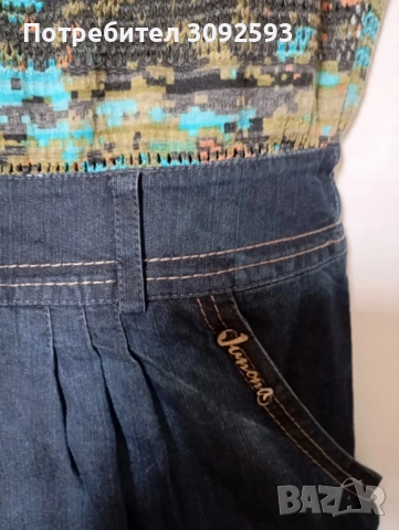 Дънкова рокличка Юнона, снимка 4 - Рокли - 53588185