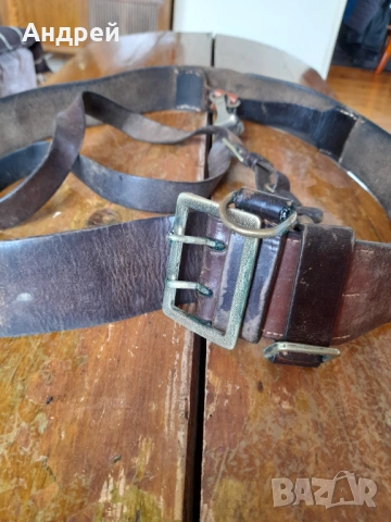 Стар Военен колан #13, снимка 3 - Антикварни и старинни предмети - 53608217