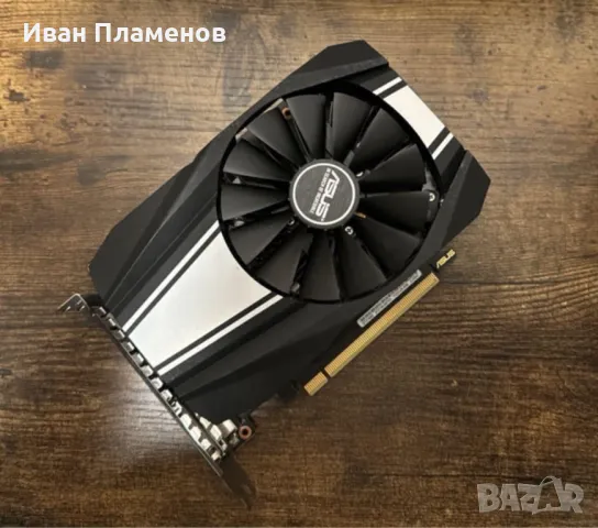 ASUS GeForce GTX 1660 OC 6GB GDDR5 (PH-GTX1660-O6G) - употребявана видео карта, снимка 2 - Видеокарти - 35476364