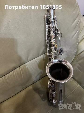 Алт Саксофон B&S Blue Label, снимка 5 - Духови инструменти - 51240604
