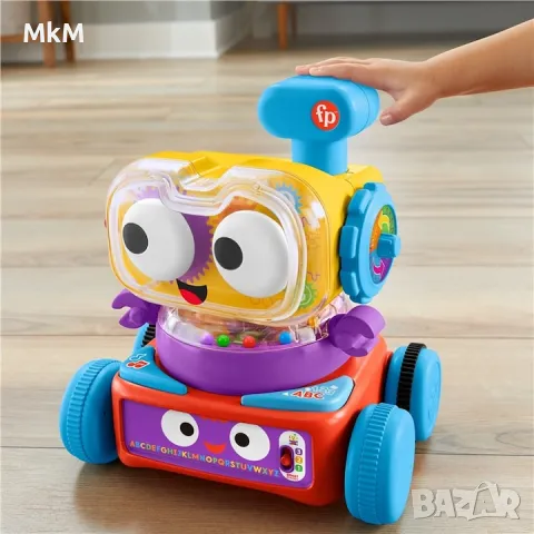 Образователна играчка Обучаващ робот 4 в 1, Fisher Price, снимка 4 - Образователни игри - 49868186