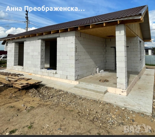 Високоенергийна къща 100 кв.метра обл. Добрич с. Одринци, снимка 2 - Къщи - 54206946