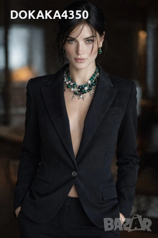 Сет колие тип чокър и обеци, снимка 3 - Бижутерийни комплекти - 54056086