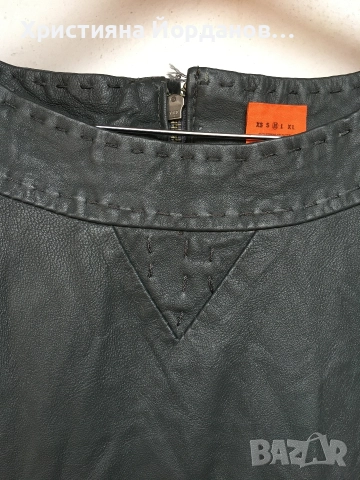 Рокля от естествена кожа , М, снимка 5 - Рокли - 52747780