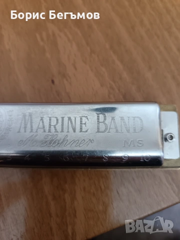 Винтидж хармоника/Marine Band M. Hohner Germany MS , снимка 8 - Антикварни и старинни предмети - 53273044