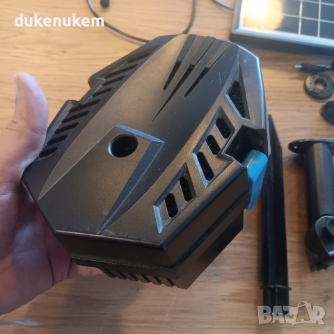 Соларен филтър с помпа Biling 8W и батерия 3600 mAh, 405 L/h, снимка 9 - Друга електроника - 52750386