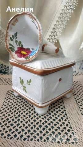 Грамофон бижутерка, захарница... , снимка 6 - Декорация за дома - 51777622