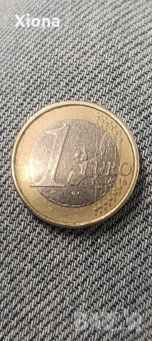 Монета 1 евро 2002 г., Ирландия, снимка 2 - Нумизматика и бонистика - 53172713