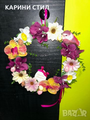 Великденски венци за стена/врата, снимка 11 - Други - 45455405