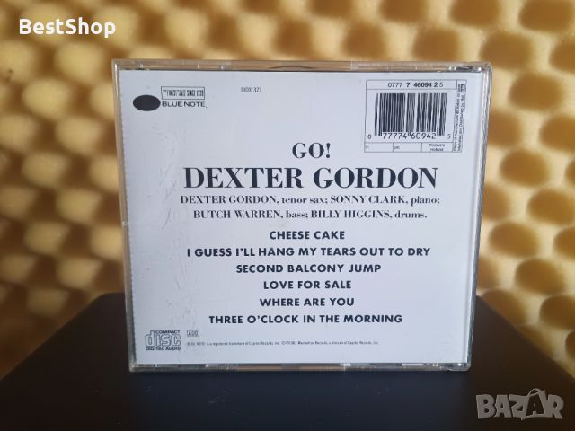 Dexter Gordon - GO!, снимка 2 - CD дискове - 46171859