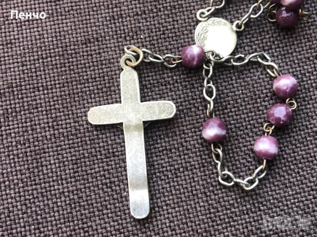 стара молитвена броеница, снимка 7 - Антикварни и старинни предмети - 54238443