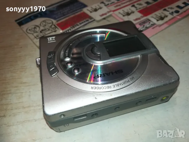 SHARP MINI DISC-MADE IN JAPAN-ВНОС FRANCE 0109241041, снимка 7 - Ресийвъри, усилватели, смесителни пултове - 47089909