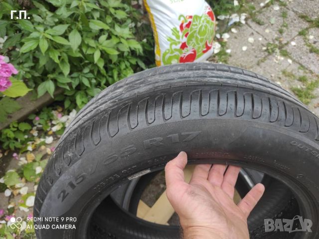 Летни Гуми Pirelli 215/55/17 Seal Inside, снимка 7 - Гуми и джанти - 46215724