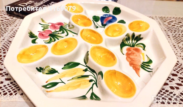 Поднос за яйца за Великден, снимка 2 - Чинии - 53960373