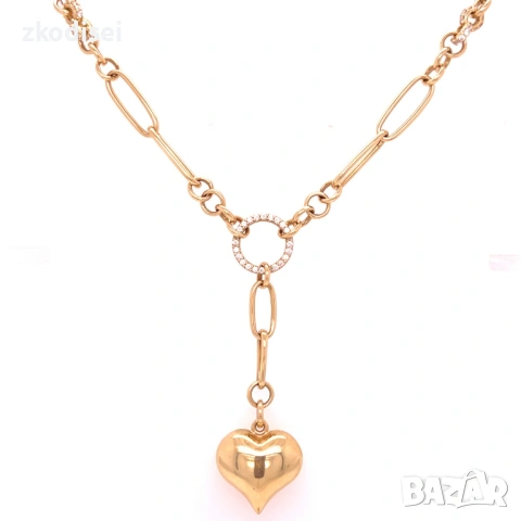 Златно колие 9,83гр. 45,5см. 14кр. проба:585 модел:36895-3