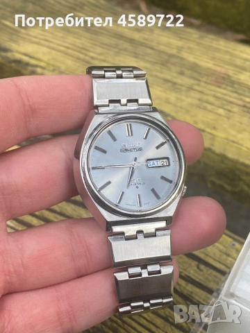 SEIKO 5 ACTUS 1975 г., снимка 2 - Мъжки - 53927275