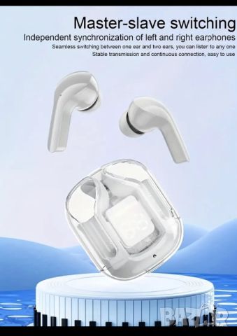 Безжични слушалки с микрофон, Hi-Fi звук, снимка 4 - Bluetooth слушалки - 46600375